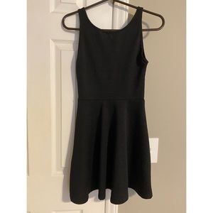 Black skater dress